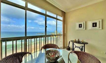 FRENTE MAR - Apartamento com 4 Suítes à venda, 225 m² - Pitangueiras - Guarujá/SP