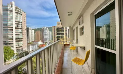 Apartamento com 1 dormitório à venda, 65 m² por r$ 371.000,00 - pitangueiras - guarujá/sp