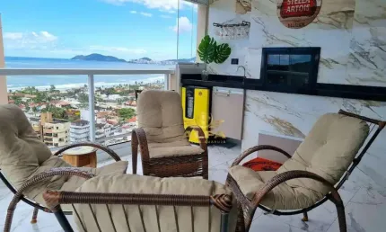 Apartamento com 2 dormitórios à venda, 72 m² por R$ 745.000,00 - Enseada - Guarujá/SP