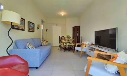 Apartamento com 3 dormitórios reformado à venda, 80 m² por R$ 550.000 - Pitangueiras - Guarujá/SP