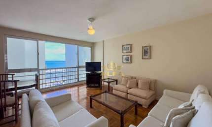 Frente mar - Apartamento à venda com 3 dormitórios - Pitangueiras - Guarujá/SP