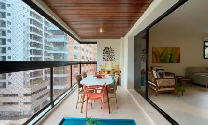 Apartamento com 4 dormitórios à venda, 192 m² por R$ 1.010.000,00 - Pitangueiras - Guarujá/SP