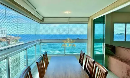 PRÉDIO NOVO - Apartamento com 3 Suítes à venda, Praia das Pitangueiras, Guarujá.