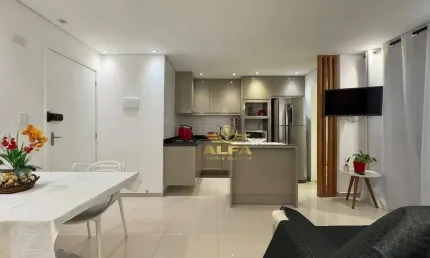 Apartamento à venda, 60 m² por r$ 320.000,00 - jardim dos pássaros - guarujá/sp