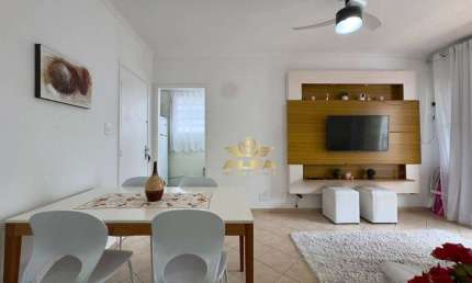 Apartamento com 1 dormitório à venda, 57 m² por R$ 375.000,00 - Pitangueiras - Guarujá/SP