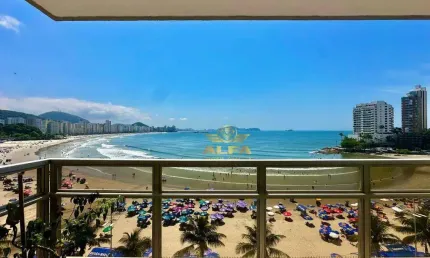Apartamento à venda na astúrias no guarujá | alfa imóveis guarujá