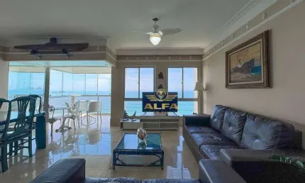 Apartamento à venda na pitangueiras no guarujá | alfa imóveis guarujá