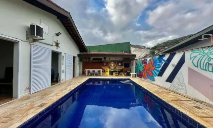 Casa à venda no albamar em guarujá | alfa imóveis guarujá.