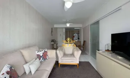 Reformado | varanda com vista livre | despesa baixa | 2 dormitórios, 1 vaga, apartamento na praia das astúrias, guarujá-sp.