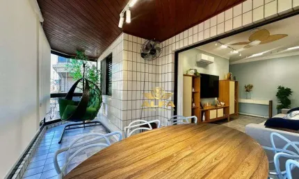 Apartamento à venda, 88 m² por r$ 565.000,00 - astúrias - guarujá/sp