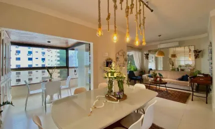 Apartamento com 3 dormitórios à venda, 140 m² por R$ 850.000,00 - Pitangueiras - Guarujá/SP