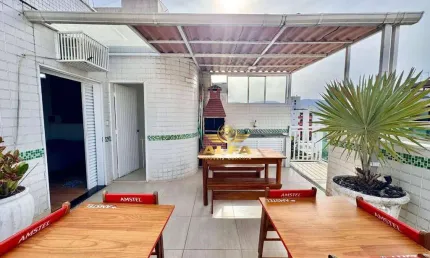 Cobertura à venda na enseada no guarujá | alfa imóveis guarujá