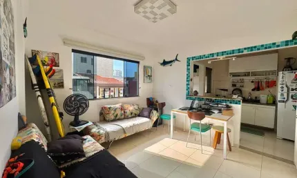 Apartamento à venda no tombo em guarujá | alfa imóveis guarujá