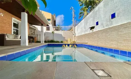 Casa à venda na enseada no guarujá | alfa imóveis guarujá