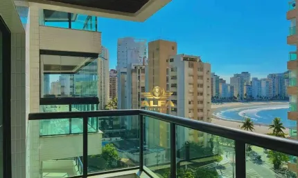 Apartamento com 4 quartos à venda na Rua das Galhetas, 238, Jardim Astúrias, Guarujá