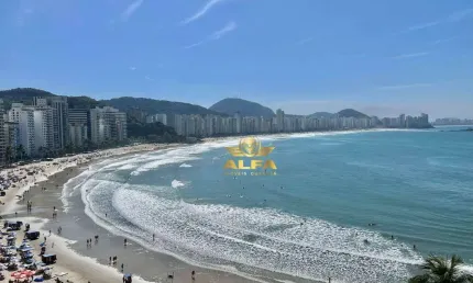 Apartamento à venda na astúrias no guarujá | alfa imóveis guarujá