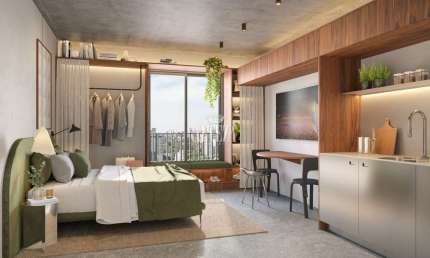 Kitnet / Stúdio à venda no Jardim Paulista, São Paulo  por R$ 849.623