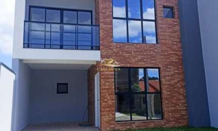 Casa em condomínio fechado com 3 quartos à venda na Rua Francisco Alves Ferreira, 640, Itaqui, Campo Largo por R$ 550.000