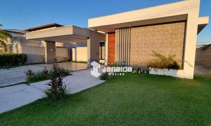 CASA EM CONDOMINIO DE LUXO COM 5 DORMITÓRIOS SENDO 4 SUITES À VENDA, 370 M² POR R$ 2.350.000 - PAPAGAIO - FEIRA DE SANTANA/BA