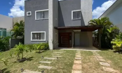 Casa super ampla, com 4 suites no alphaville litoral norte 2.