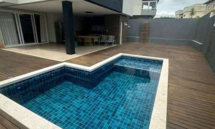 Alphaville Litoral Norte 2| 4 suítes| Fino acabamento| PORTEIRA FECHADA R$2.700.000,00