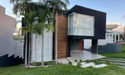 EXCLUSIVIDADE| MAGNÍFICA CASA EM ALPHAVILLE LITORAL NORTE 2| 4 SUÍTES| FINO ACABAMENTO| R$2.000.000,00