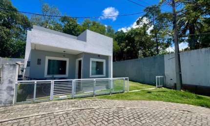 Casa em condomínio fechado com 2 quartos à venda na Rodovia Ba-099, 22, Abrantes, Camaçari