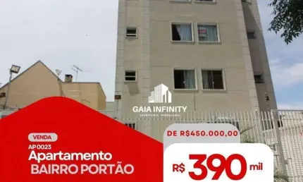 Apartamento com 3 dormitórios à venda, 65 m² por r$ 390.000,00 - portão - curitiba/pr