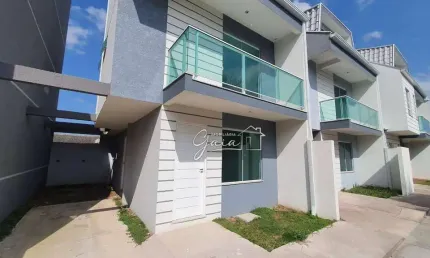 Sobrado com 3 dormitórios à venda, 108 m² por R$ 800.000,00 - Cajuru - Curitiba/PR