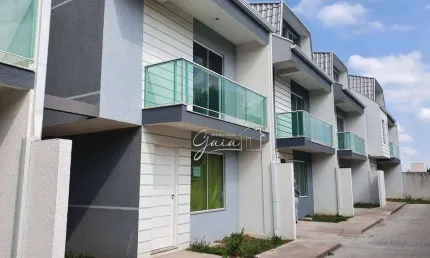 Sobrado com 3 dormitórios à venda, 108 m² por r$ 800.000,00 - cajuru - curitiba/pr
