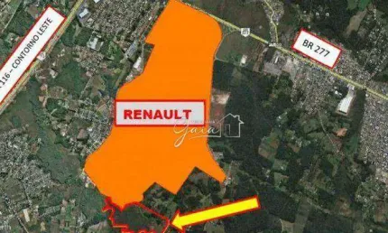 Área à venda, 268837 m² por R$ 16.000.000,00 - Roseira - São José dos Pinhais/PR