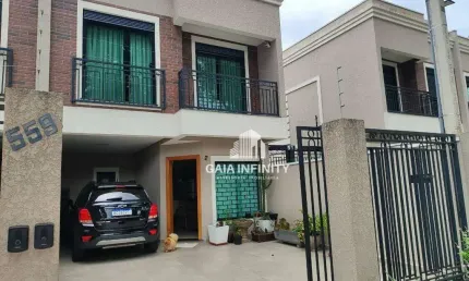 Sobrado com 3 dormitórios à venda, 115 m² por r$ 850.000,00 - boqueirão - curitiba/pr