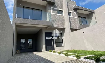 Sobrado com 3 dormitórios à venda, 129 m² por R$ 990.000,00 - Iguaçu - Araucária/PR