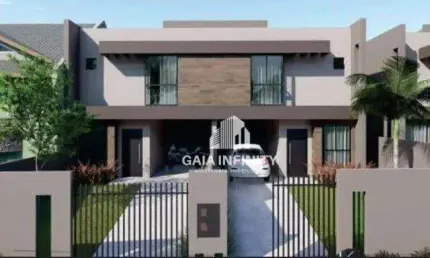 Sobrado com 3 dormitórios à venda, 112 m² por r$ 699.000,00 - santa cândida - curitiba/pr