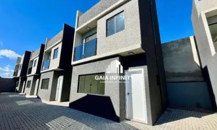 Sobrado com 2 dormitórios à venda, 70 m² por r$ 429.900,00 - alto boqueirão - curitiba/pr