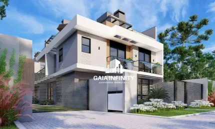 Sobrado com 3 dormitórios à venda, 169 m² por r$ 899.000,00 - hauer - curitiba/pr