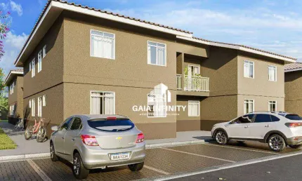 Apartamento com 2 dormitórios à venda, 44 m² por r$ 253.826 - campo largo da roseira - são josé dos pinhais/pr