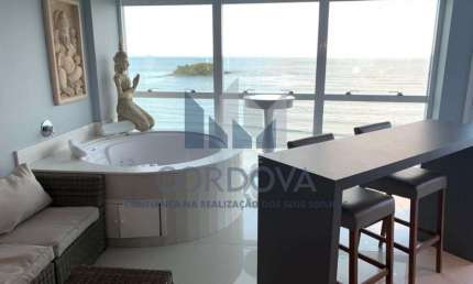 ALUGUEL TEMPORADA APARTAMENTO MOBILIADO FRENTE MAR, 03 DORMITÓRIOS