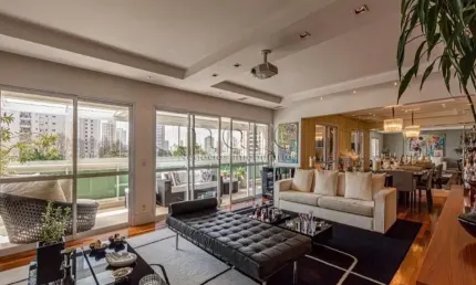 Apartamento com 4 quartos à venda na rua arizona, 1281, brooklin, são paulo por r$ 4.300.000