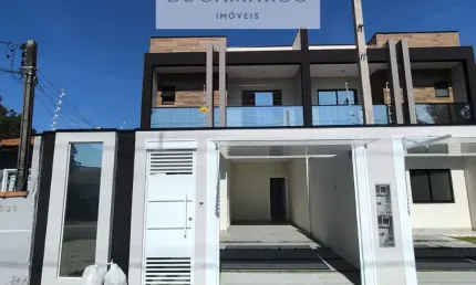 Sobrado com amplo quintal em são josé dos pinhais – centro
