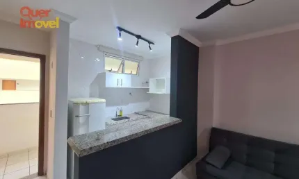 Apartamento à venda em Nova Ribeirânia, Ribeirão Preto-SP  1 quarto, 1 sala, 1 banheiro, 1 vaga de garagem  32,00 m²  Quer Imóvel Negócios Imobiliários