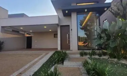 Casa em condomínio de luxo no Quinta da Primavera, Ribeirão Preto-SP  3 quartos, 3 suítes, 2 salas, 4 banheiros, 4 vagas  155 m²  Visite agora!  Quer Imóvel Negócios Imobiliários.