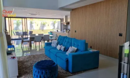 Residência de alto padrão em condomínio alphaville, zona sul de ribeirão preto-sp, 3 suítes, 305m², 4 vagas - quer imóvel.