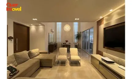 Luxuosa Casa em Condomínio à Venda em Ribeirão Preto-SP, Jardim Cybelli: 4 Quartos, 4 Suítes, 1 Sala, 5 Banheiros, 4 Vagas, 266,10 m².