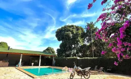 Chácara de Luxo à Venda em Itanhangá Chácaras de Recreio, Ribeirão Preto-SP  3 quartos, 1 suíte, 1 sala, 4 banheiros, 5.000 m²  Quer Imóvel