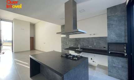 Casa de luxo em condomínio Quinta da Mata 2, Ribeirão Preto-SP  3 quartos, 3 suítes, 4 banheiros, 4 vagas  151,80m²  Quer Imóvel Negócios Imobiliários