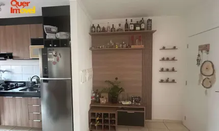 Apartamento à venda em Ribeirão Preto-SP, bairro Bonfim Paulista: 2 quartos, sala, banheiro, vaga de garagem, 49m².