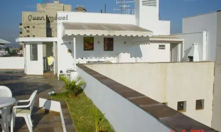 Cobertura à venda no Centro de Ribeirão Preto-SP - 3 quartos, 1 suíte, 3 salas, 3 banheiros, 2 vagas de garagem, 230m² - Quer Imóvel Negócios Imobiliários