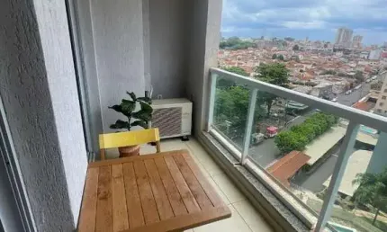 Apartamento à venda em ribeirão preto-sp, bairro iguatemi: 1 quarto, 1 suíte, 1 sala, 1 banheiro, 1 vaga de garagem, 47m².
