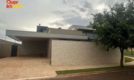 Casa em Condomínio de Luxo em Ribeirão Preto-SP, Bairro Terras de Florença: 3 Quartos, 3 Suítes, 5 Banheiros, 4 Vagas - 174,52 m².